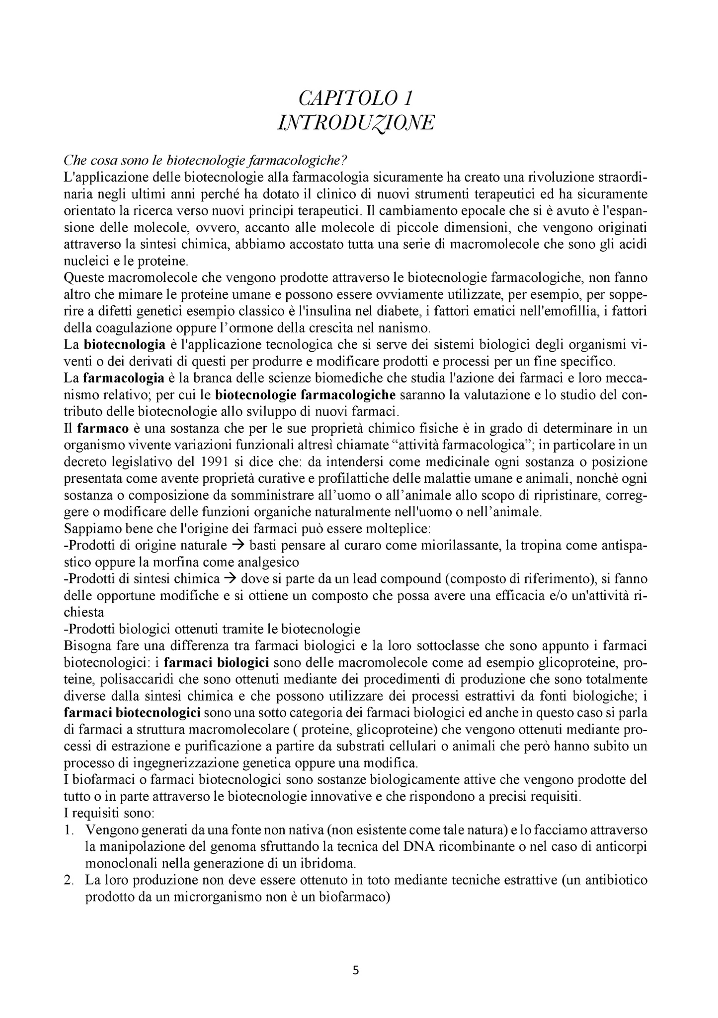 Farmacologia e Biotecnologie Farmaceutiche