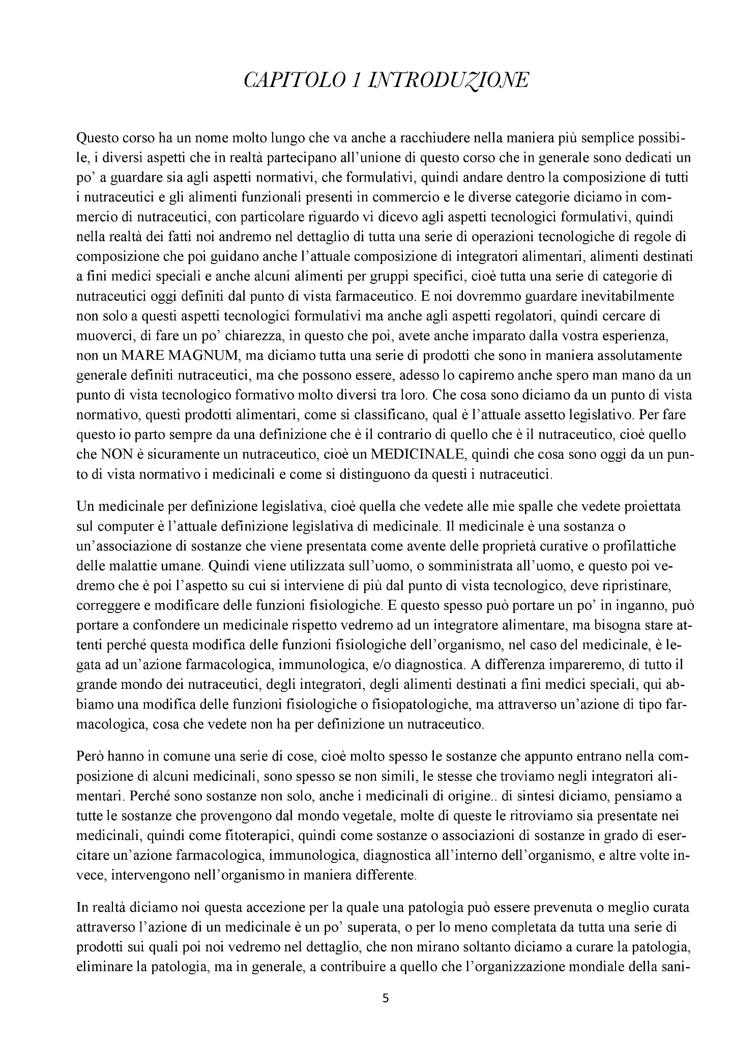 Nutraceutici ed Alimenti Funzionali