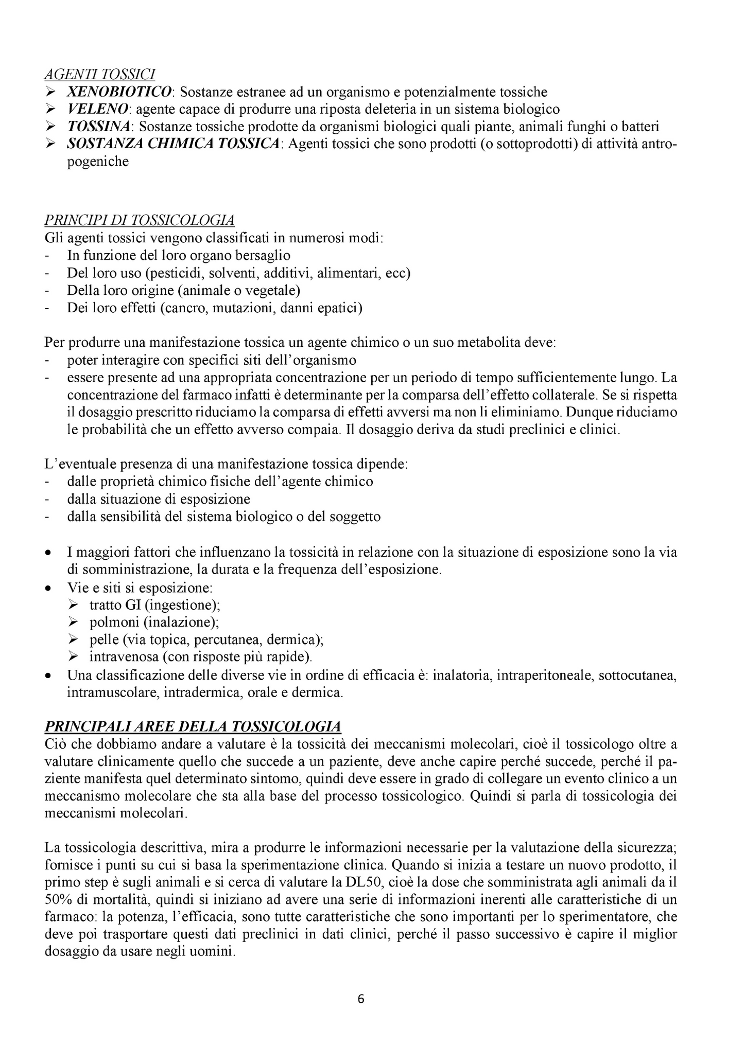 Tossicologia dei Farmaci