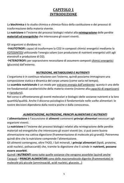 Biochimica della Nutrizione