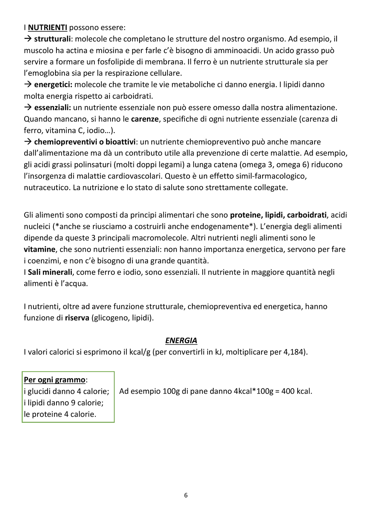 Biochimica della Nutrizione
