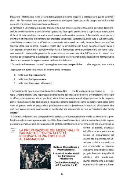 Tecnologia Socioeconomia e Legislazione Farmaceutiche