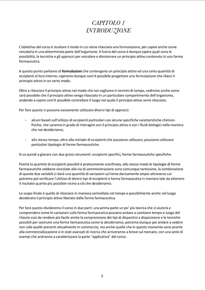 Veicolazione e Direzionamento dei Farmaci